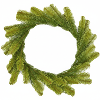 Изкуствена Коледна Венеца Alpin Light Green Ø40CM