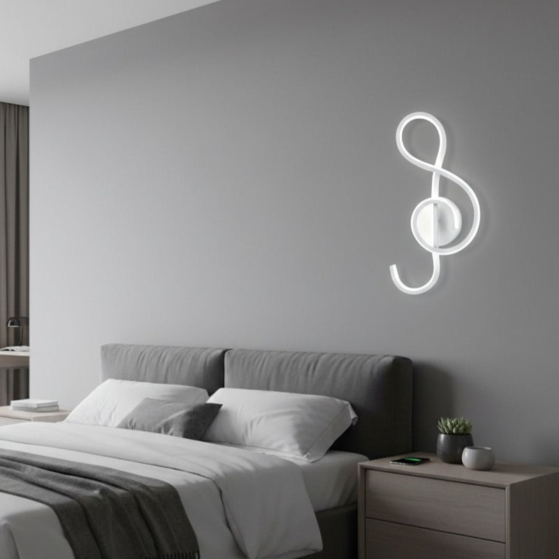 LED аплик BOMA White еквивалент 200W