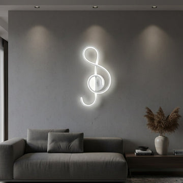 LED аплик BOMA White еквивалент 200W