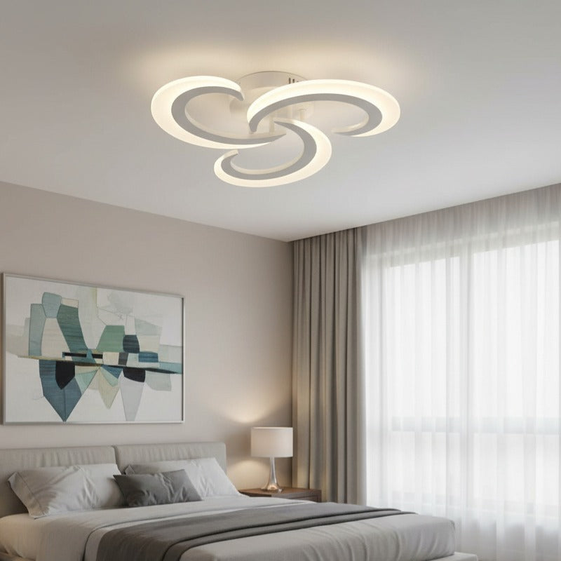 LED осветително тяло BIFUR Бяло – еквивалент 250W