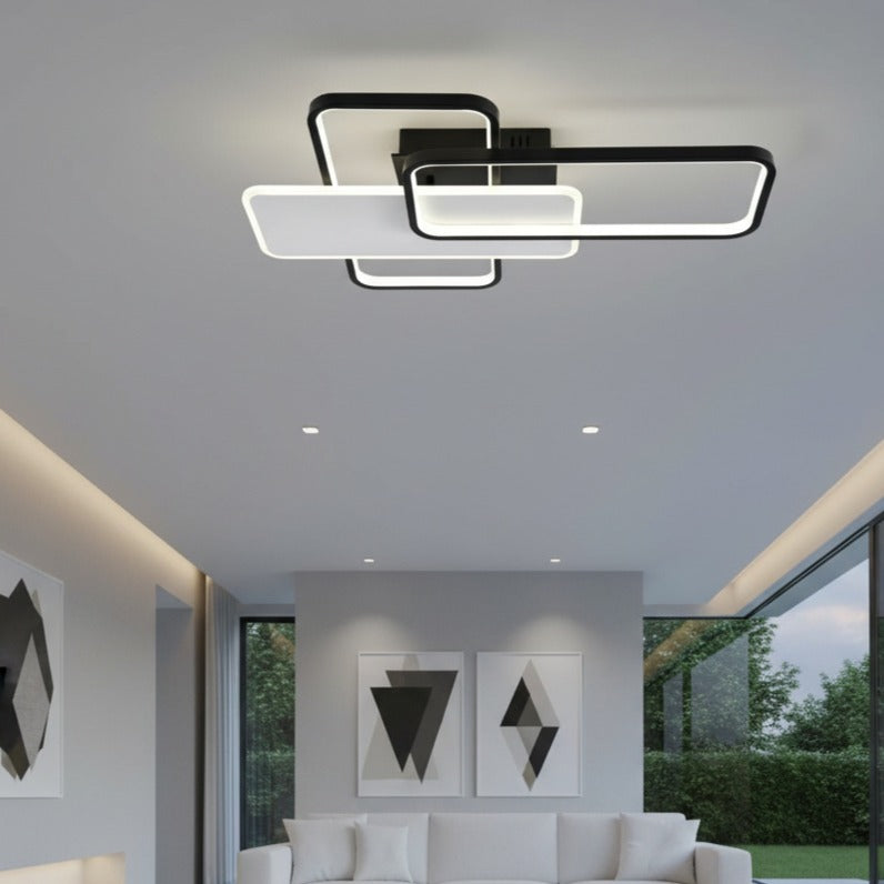 LED осветително тяло Black & White CLAGO Еквивалент 600W Дистанционно