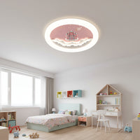 LED осветително тяло Cloudy Castle – еквивалент 550W с дистанционно управление