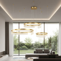 LED Полилей KYZO Royal Gold – 3 Подвижни Сегмента, Еквивалент 1200W, с дистанционно