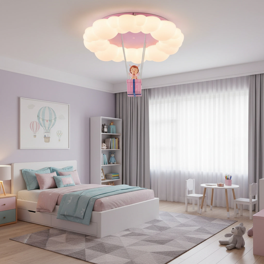LED осветително тяло Cloudy Princess – еквивалент 500W с дистанционно управление