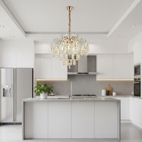 Кристален полилей MONCELO Gold ⌀50cm