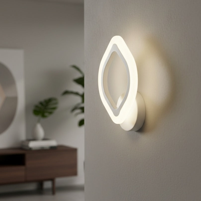 LED аплик за стена AGATA White
