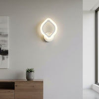 LED аплик за стена AGATA White