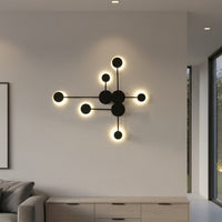 LED аплик VIEZZA Black Еквивалент 350W Дистанционно управление