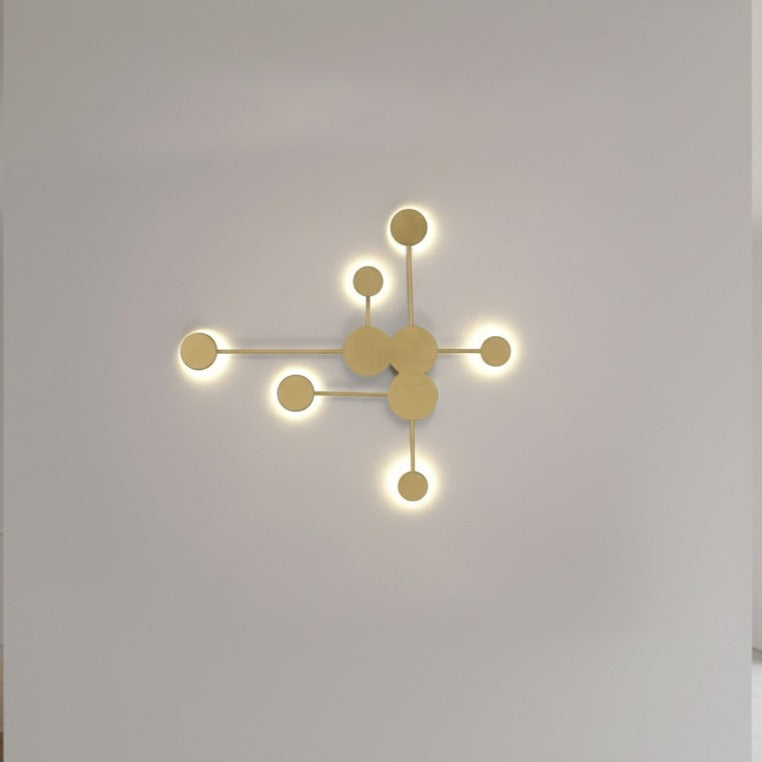 LED аплик VIEZZA Gold еквивалент 350W с дистанционно
