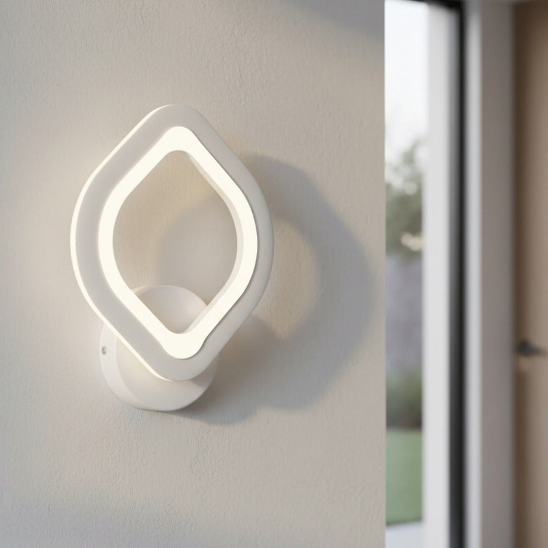 LED аплик за стена AGATA White