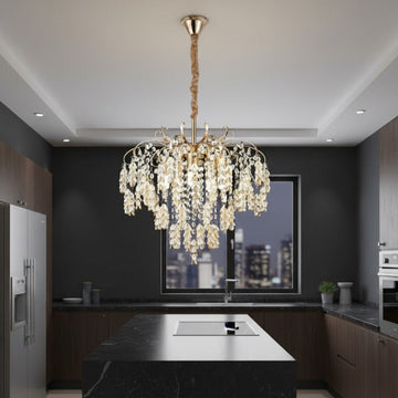 Кристален полилей MONCELO Gold ⌀50cm