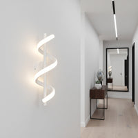 Стенен LED аплик JINGO, Бял, 40 cm