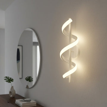 Стенен LED аплик JINGO, Бял, 40 cm