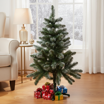 Изкуствена коледна елха 2D Mini Normandia H90xD60cm