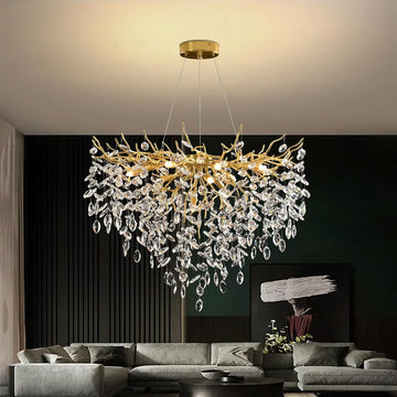 Кристален полилей LUXURY Golden Klara