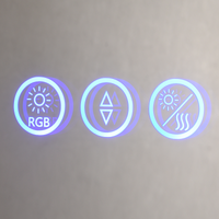Oglinda Led Rgb 80X60Cm 3 Lumini Dezaburire Si Touch Od014-Rgb Mirror