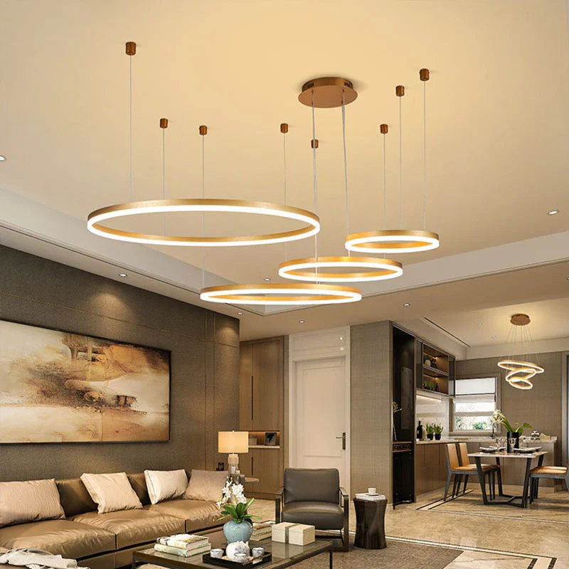 LED осветително тяло WONDERLAND Gold 4 подвижни сегмента, еквивалент 800W