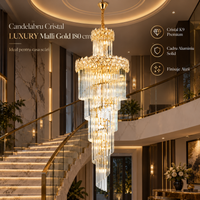Полилей кристал LUXURY Malli 180cm