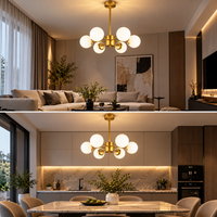 Осветително тяло Абажур MAT GOLD 6XE27 DX103/6