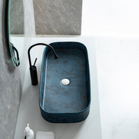 Мивка за плот Luxury Line 75x38CM 8064-75D86 DEEPBLUE