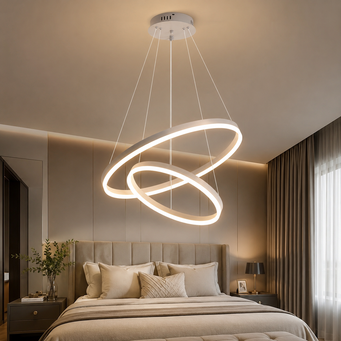 LED осветително тяло WONDERLAND Бяло 2 сегмента, еквивалент 400W