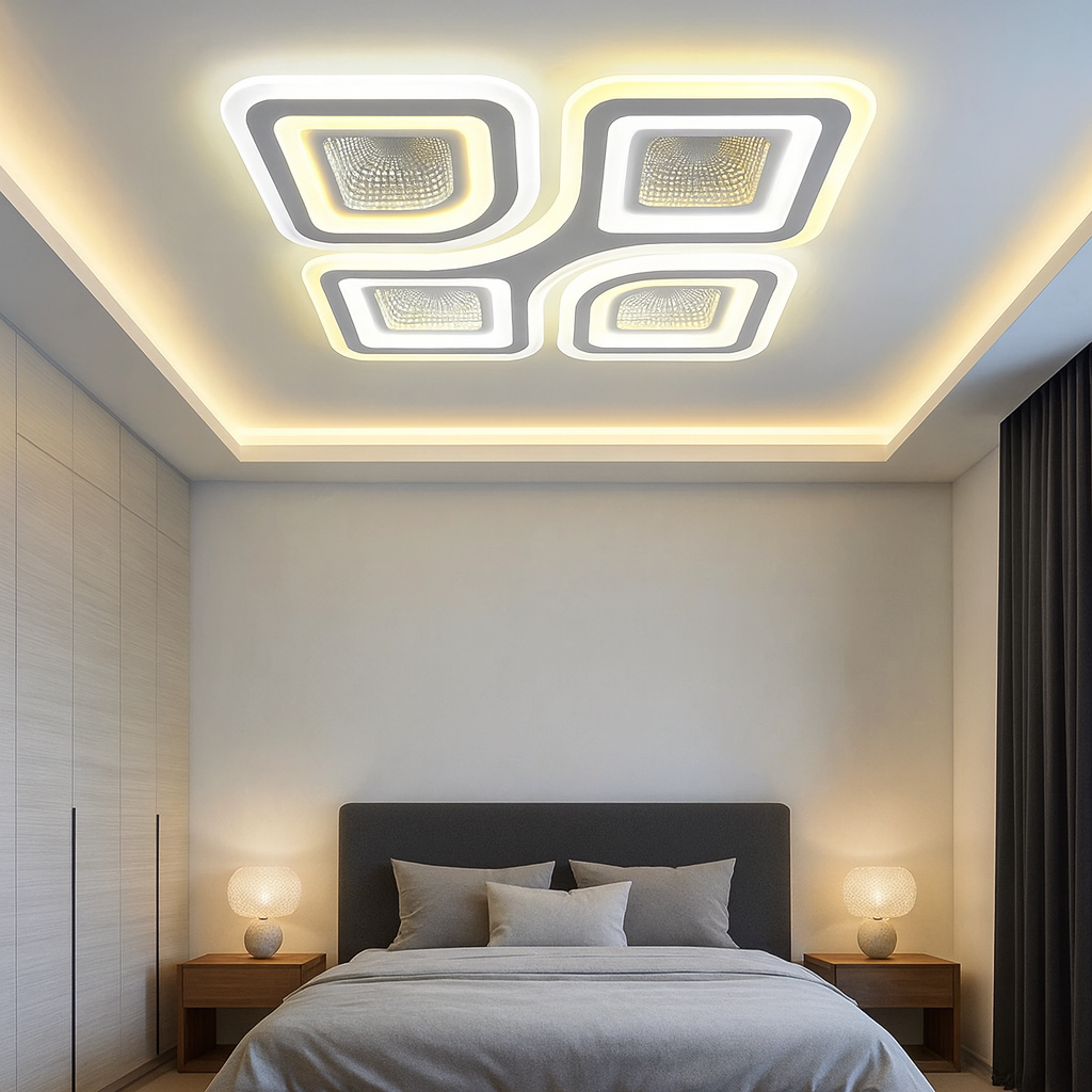 LED осветително тяло MIRROR MOLLY Еквивалент 600W Дистанционно