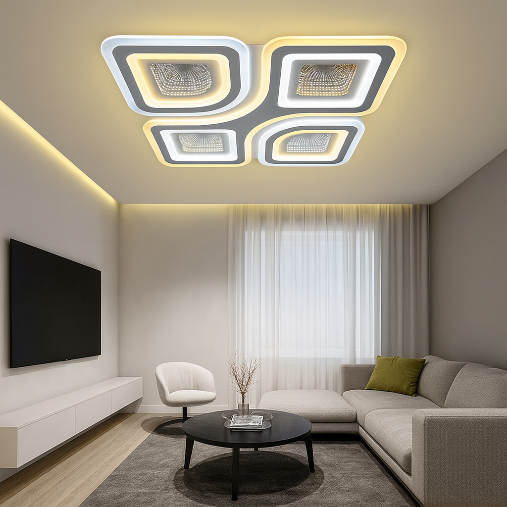 LED осветително тяло MIRROR MOLLY Еквивалент 600W Дистанционно