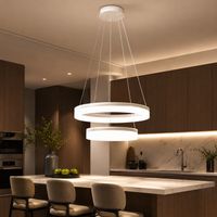 LED осветително тяло 126W WILLY 2 сегмента с дистанционно