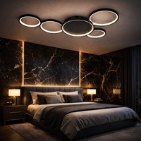 LED осветително тяло Minara Black еквивалент 600W с дистанционно управление
