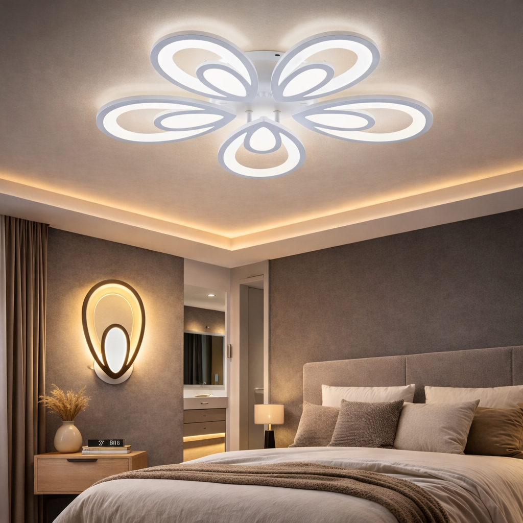 LED осветително тяло 160W TEARS Еквивалент 600W Дистанционно управление