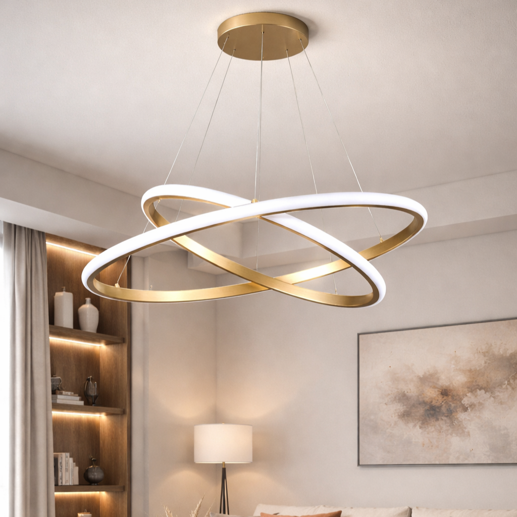 LED осветително тяло ASTRIA Gold 2 сегмента – Еквивалент 300W