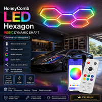 HoneyComb LED шестоъгълно осветление RGB SMART 244cm X 170cm