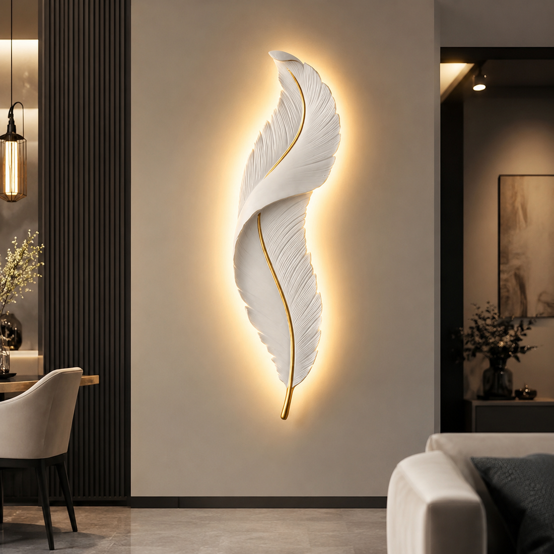 LED аплик Luxury Feather 36W 87CM