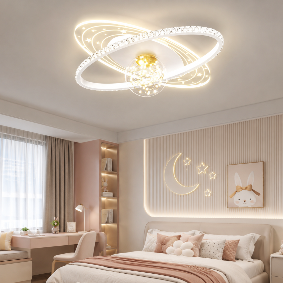 LED осветително тяло 80W Milky Way с дистанционно, еквивалент 350W
