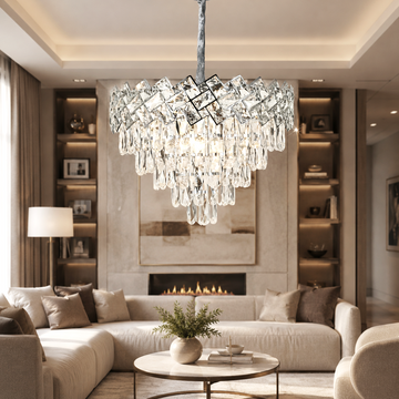 Полилей от кристал Malli Silver 50cm