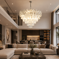 Полилей от кристал Malli Silver 60cm