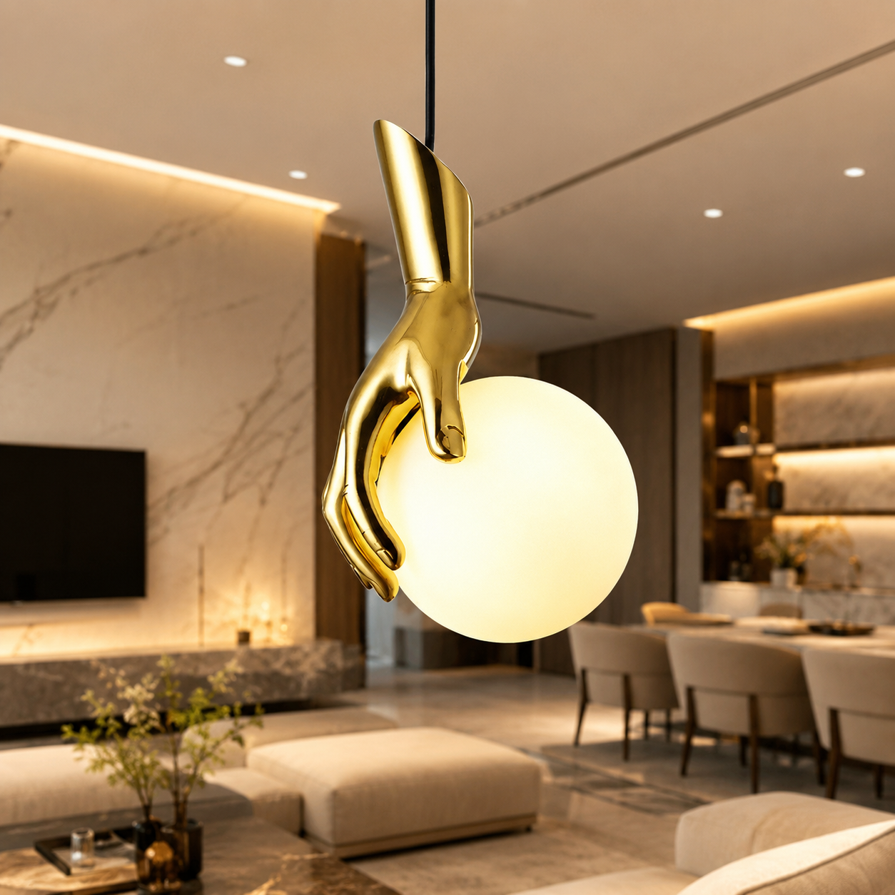Пендел Luxury Golden Hand