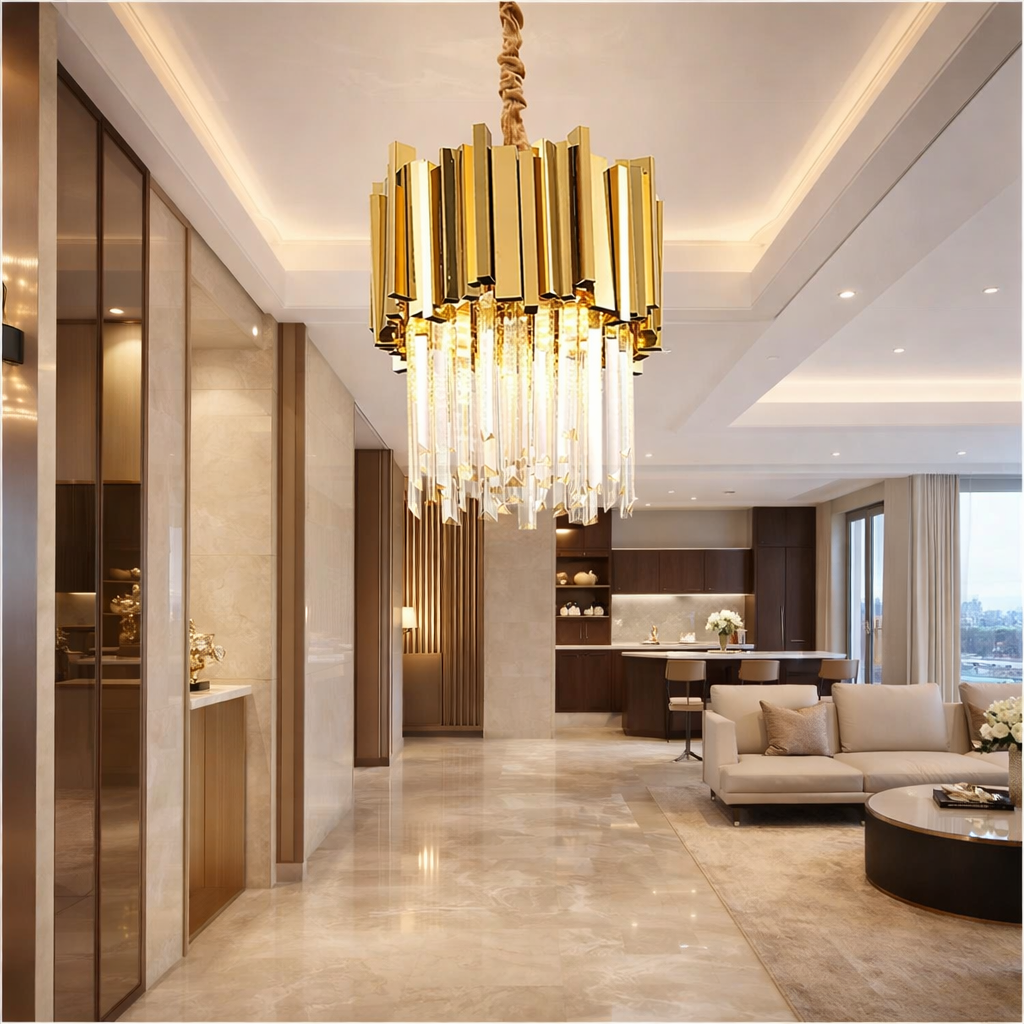 Полилей кристал GLORY GOLD GRANDE 300mm