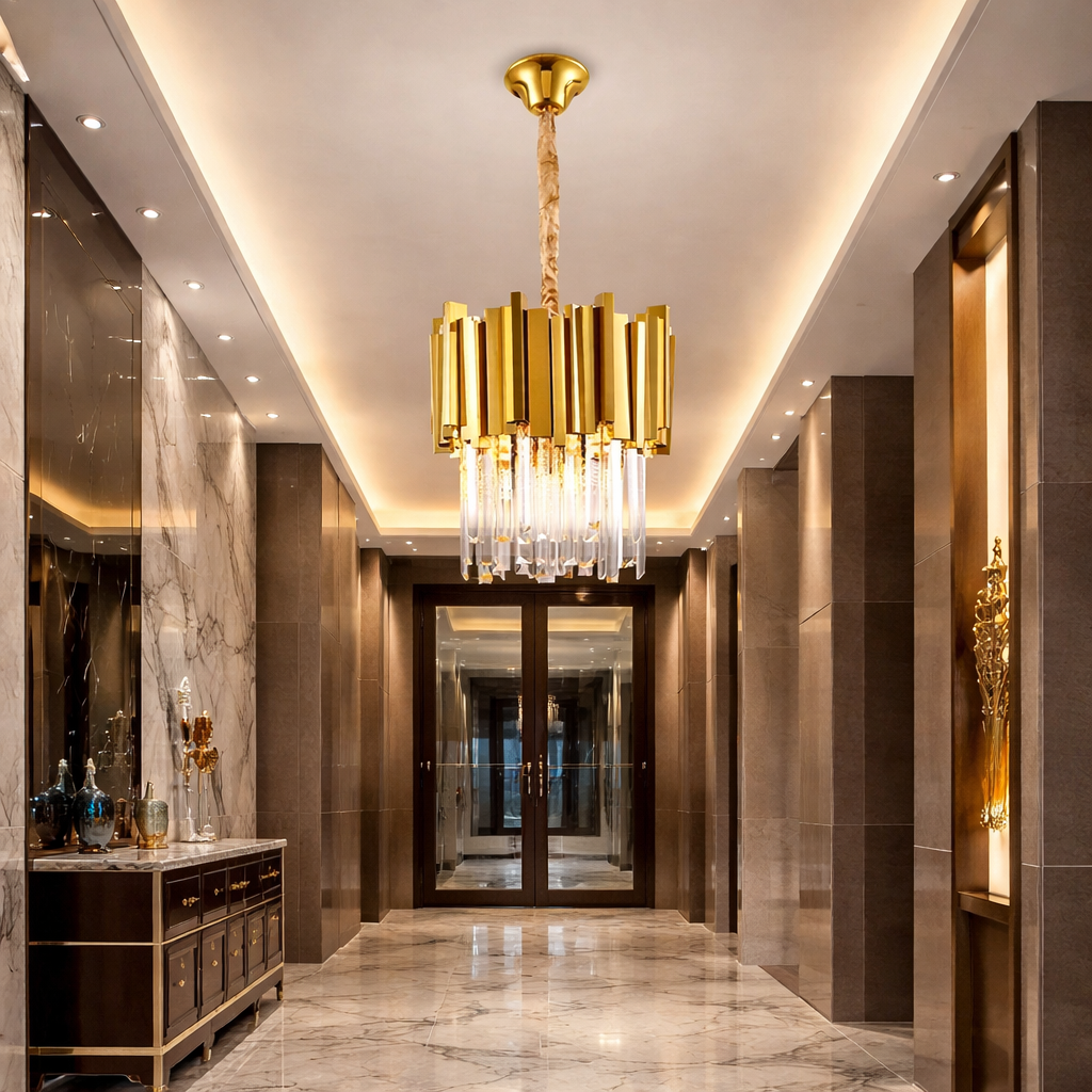 Полилей кристал GLORY GOLD GRANDE 300mm