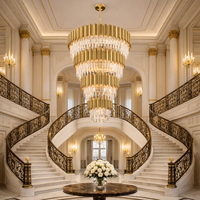 Полилей кристал GLORY GOLDEN LUXURY LEVELS 160cm