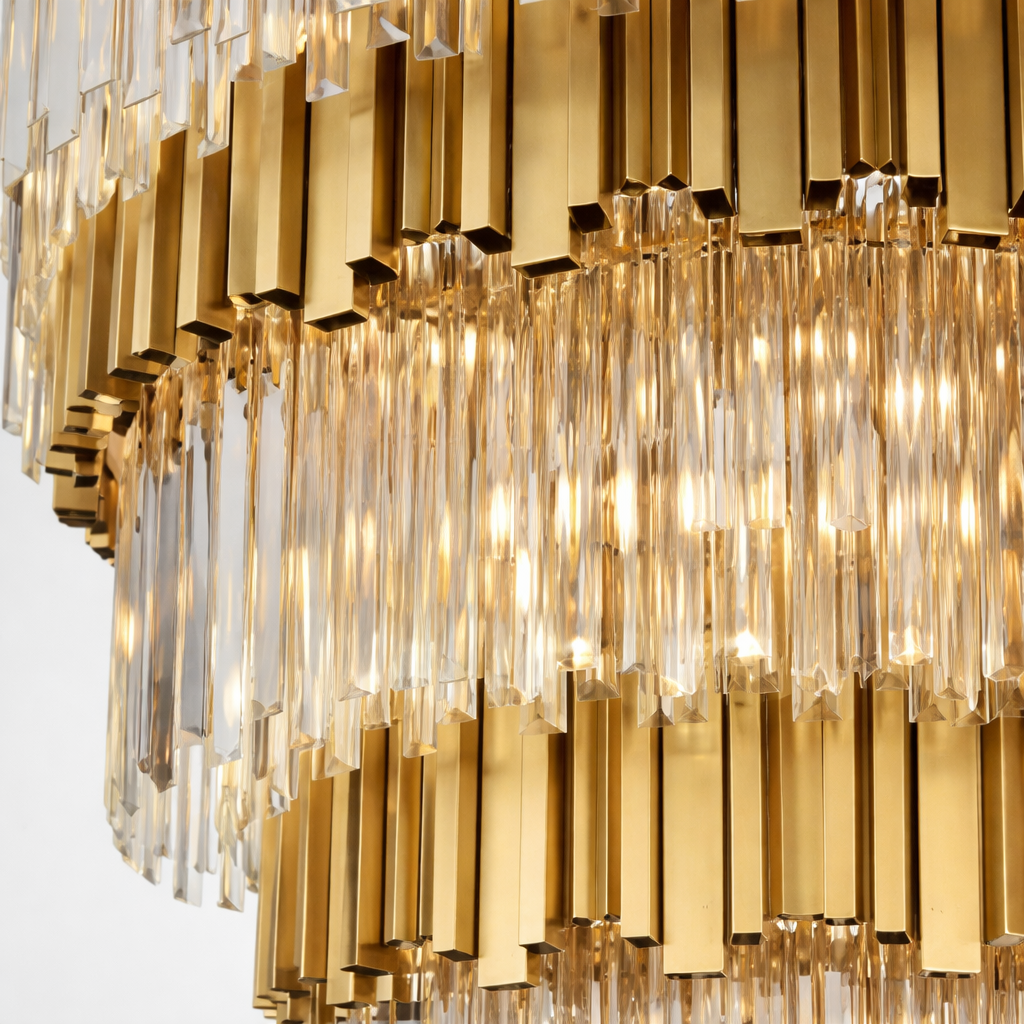 Полилей кристал GLORY GOLDEN LUXURY LEVELS 160cm