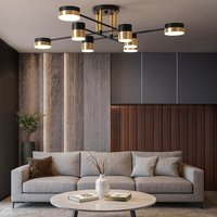 LED осветително тяло Nordic Style Darko Grande еквивалент 600W с дистанционно