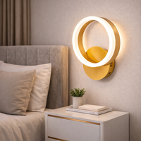 LED аплик Premium Circle Gold Design 5208