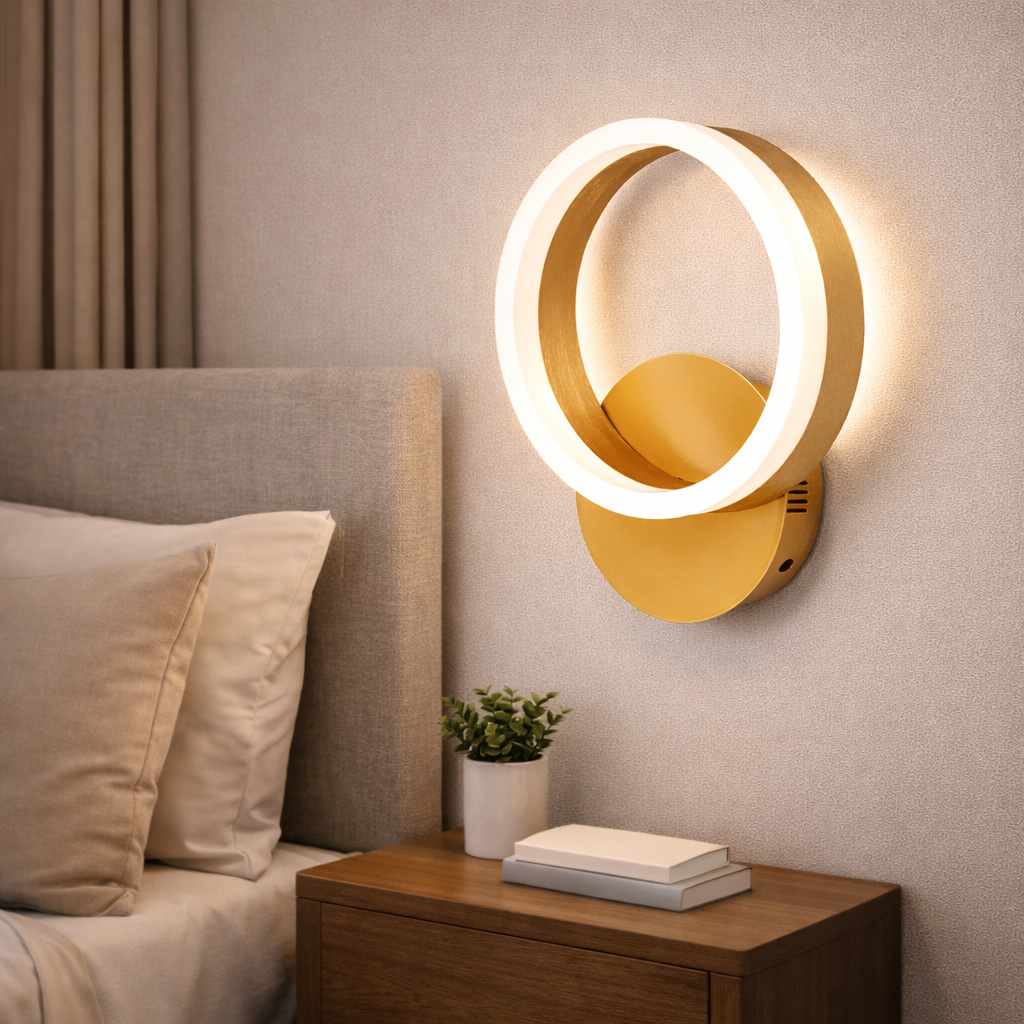 LED аплик Premium Circle Gold Design 5208