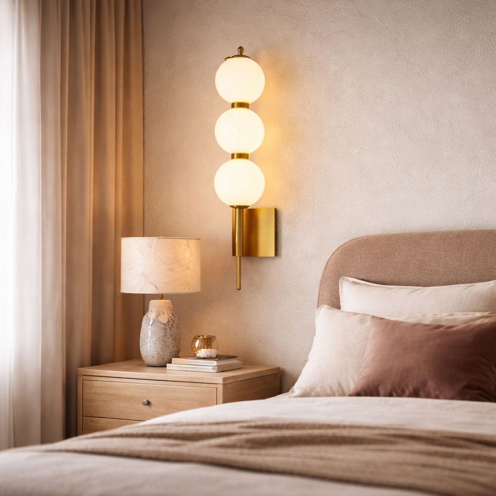 LED аплик с матов абажур TIMELESS OPAL 34W