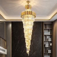 Полилей кристал GLORY GOLDEN LUXURY 300cm