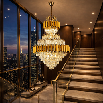 Полилей от кристал Golden Panther GRANDE 600x900mm