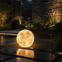 Матово външно абажурно кълбо MOONGLOW 40CM