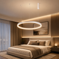 LED осветително тяло пендел TULLIO 60cm White 1 сегмент еквивалент 300W