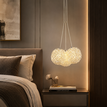 Пендел LED Cristal Sponge ENZO 3 Gold